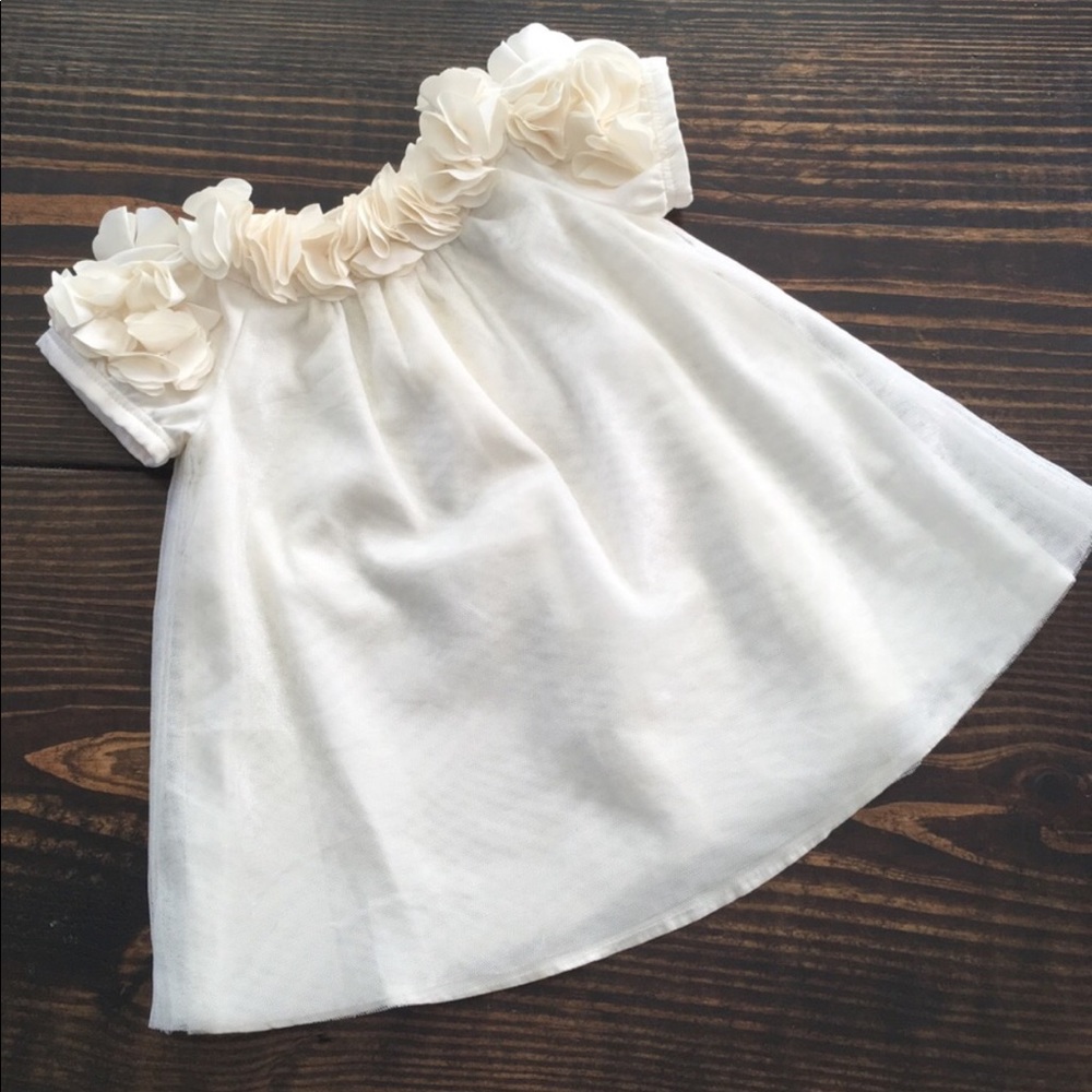 Baby Gap floral appliqué Dress